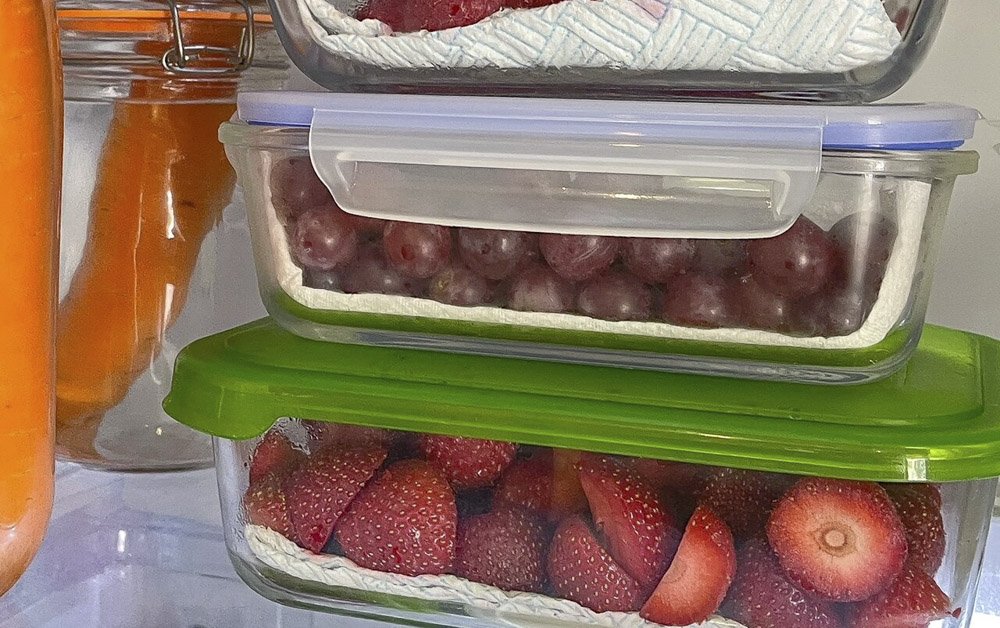 Less Waste Food Storage Glass Boxes