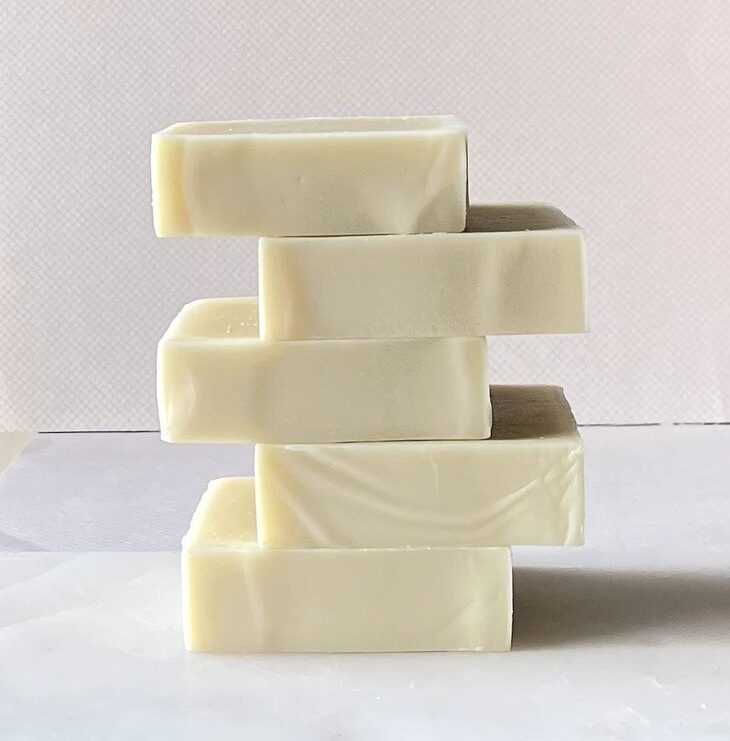 Floral Body Soap with Lavender, Rosemary & Rose Geranium