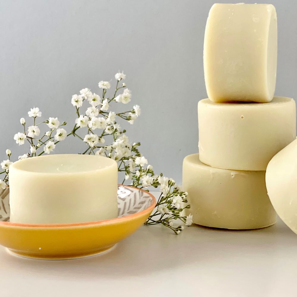 zero waste shampoo bar handmade in Scotland