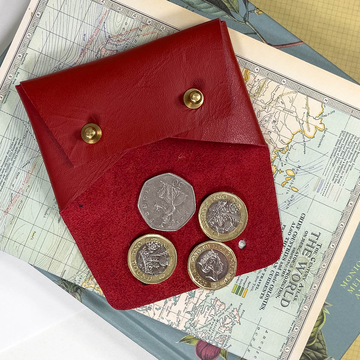 leather coin purse handmade in scotland coin purse earphone tidy wallet credit card purse business card wallet