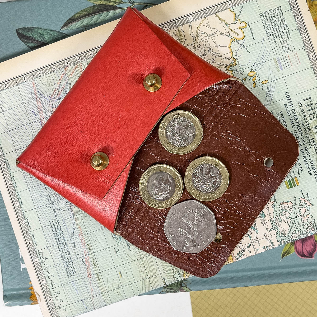 leather coin purse handmade in scotland coin purse earphone tidy wallet credit card purse business card wallet