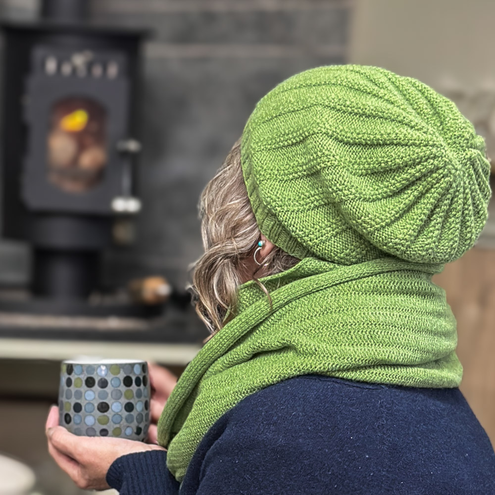 Scottish lambswool slouch hat