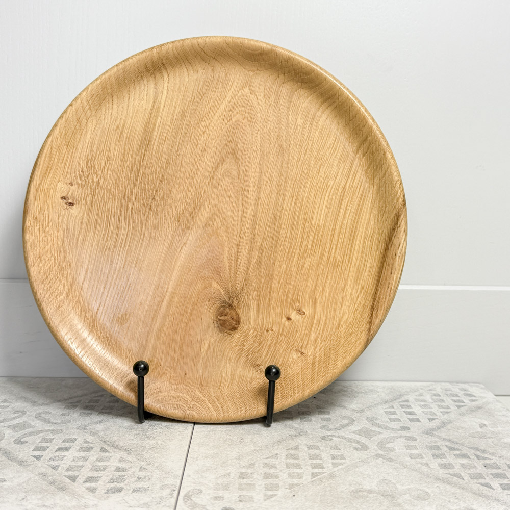 Oak Serving Platter handmade in Scotland