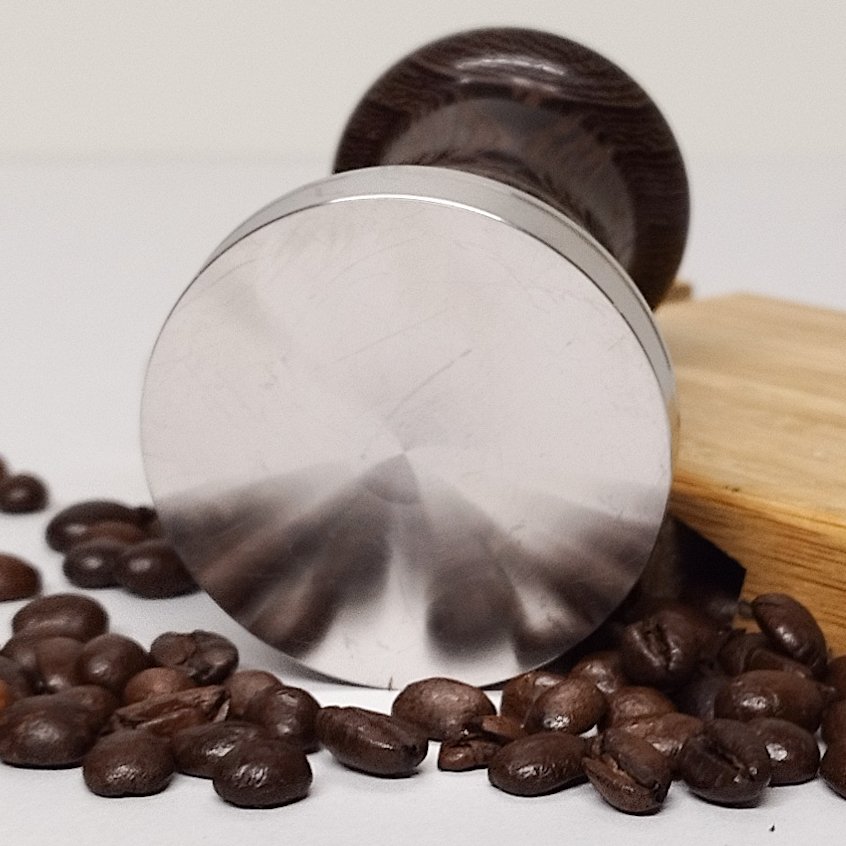 Wenge Coffee Tamper handmade in Scotland scottish gifts shop small 4
