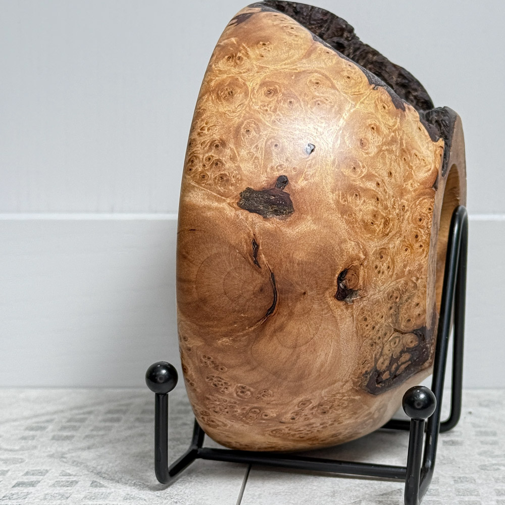 artisan elm burr bowl