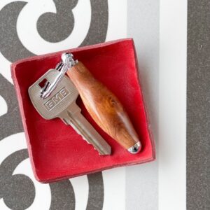 Scottish Elm Highland Keyring