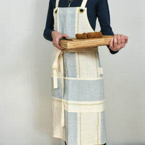 Scottish Linen Cooks Apron made from Scottish Linen