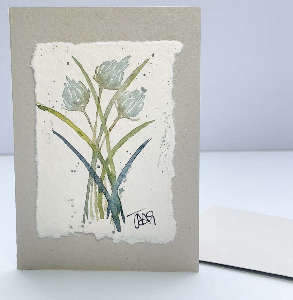 Julia Anne Art Hand-painted original watercolour cards