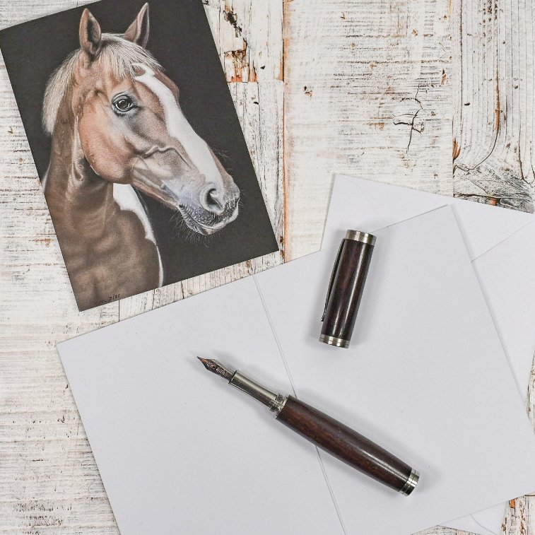 horse-greeting-card-from-original-art.-eco-greeting-card-sustainable-ink-and-paper-