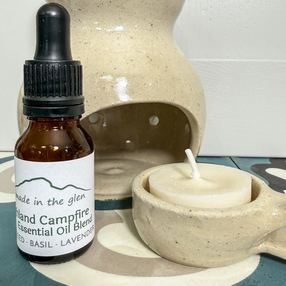 Highland collection of Essential oils blends for diffusers and oil burners handmade in Scotland