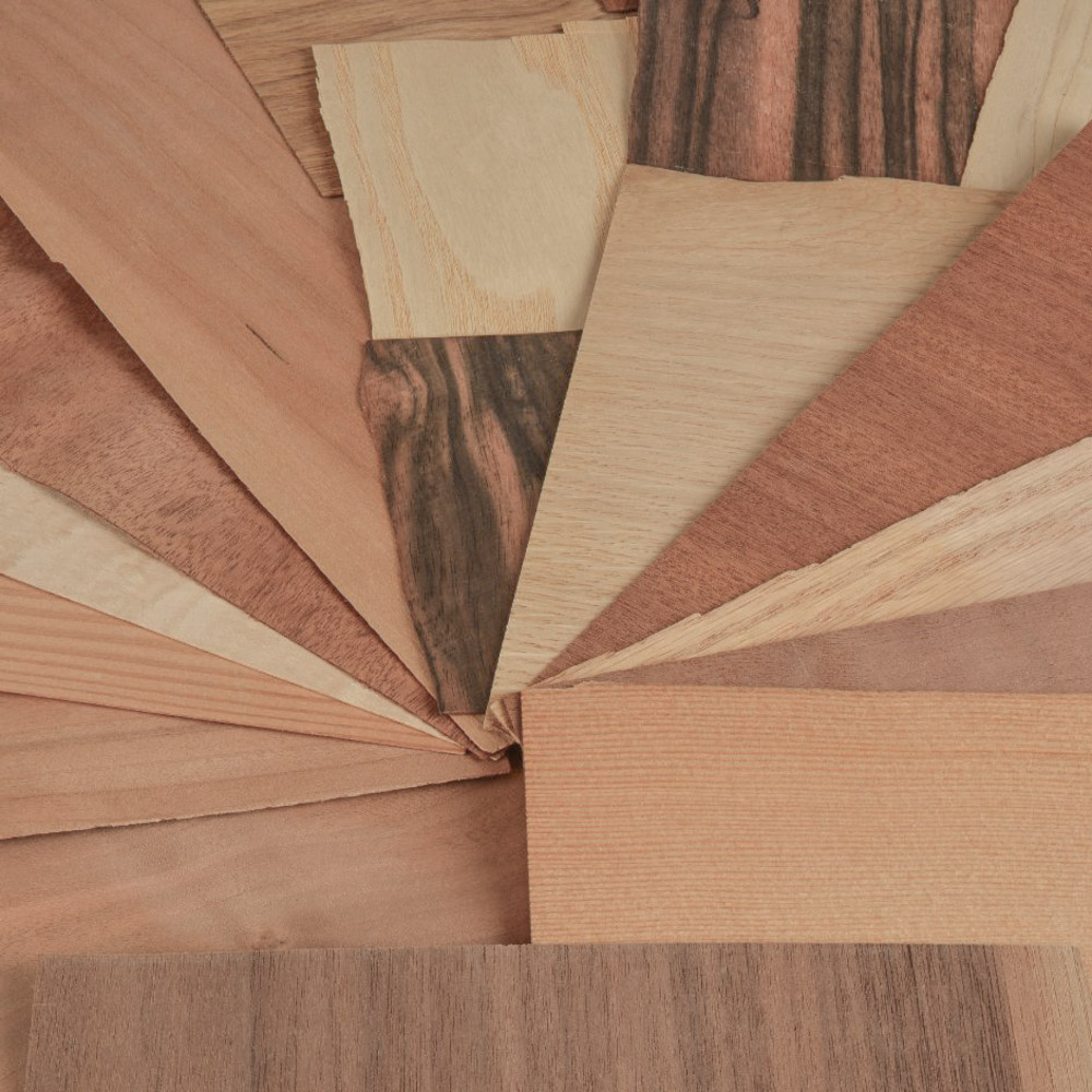 wood veneer for making infinity knots