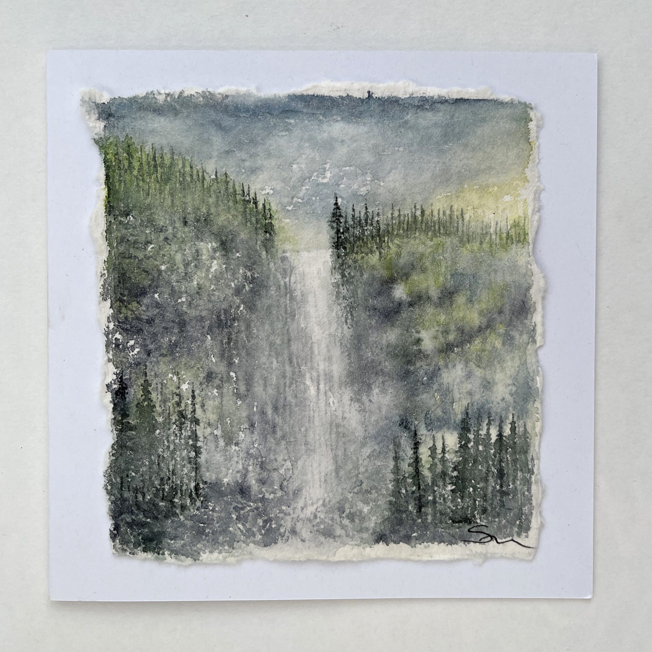Original Scottish Watercolour Greeting Card by Shaun McKay