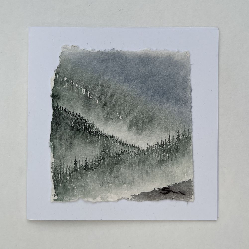 Original Scottish Watercolour Greeting Card by Shaun McKay