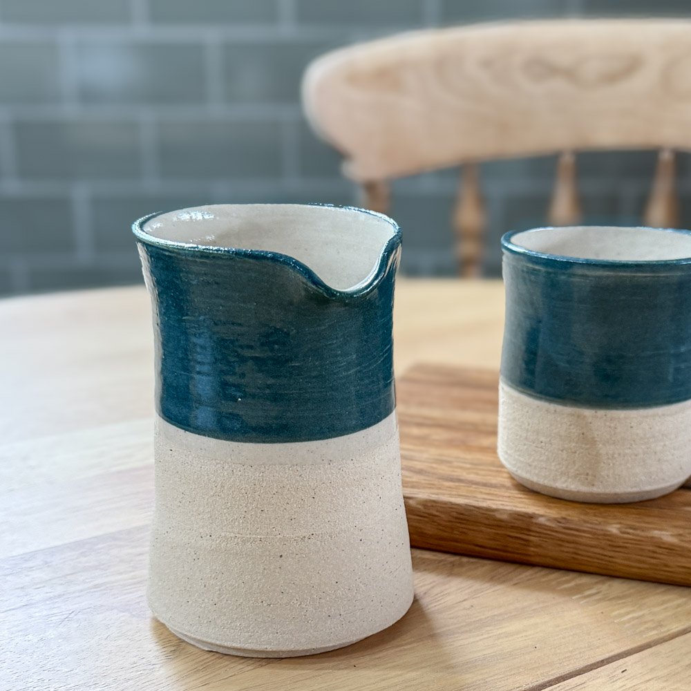 Stone and Glaze Ceramic Milk Jug