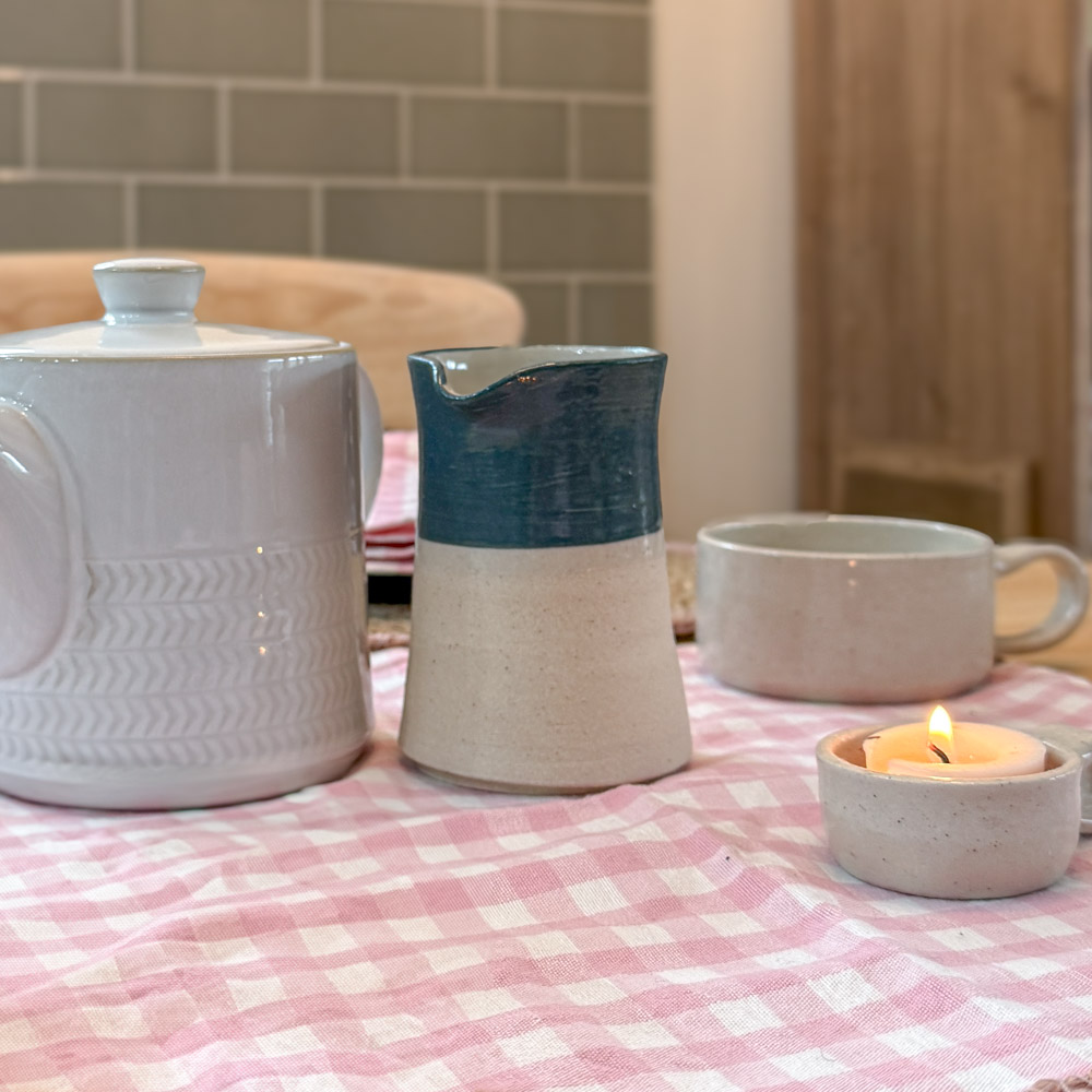 Stone & Glaze Ceramic Milk Jug