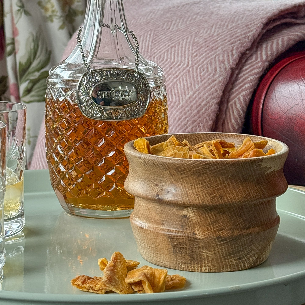 artisan oak bowl handmade in scotland